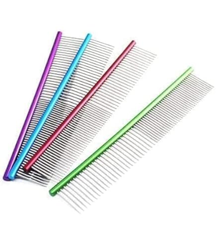Amazon.co.jp: ペット用くし コーム ステンレス製 トリミング